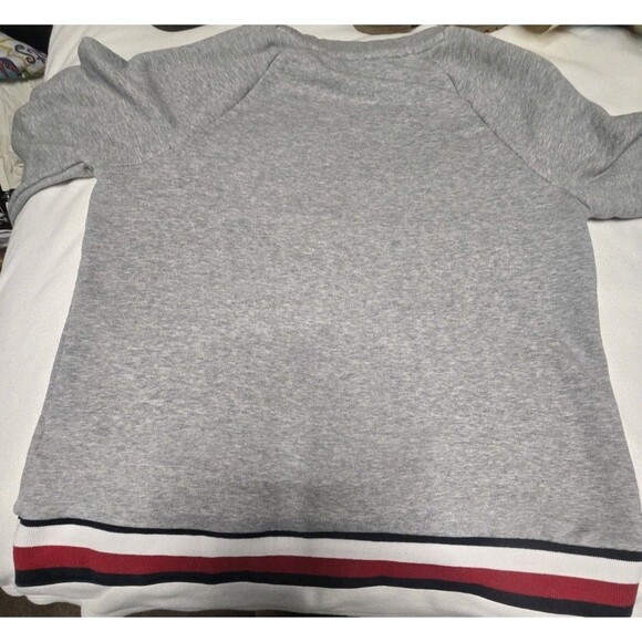 Tommy Hilfiger Denim 1985 Crewneck Sweatshirt Gray Size S/M Logo Pullover USA - Picture 4 of 15